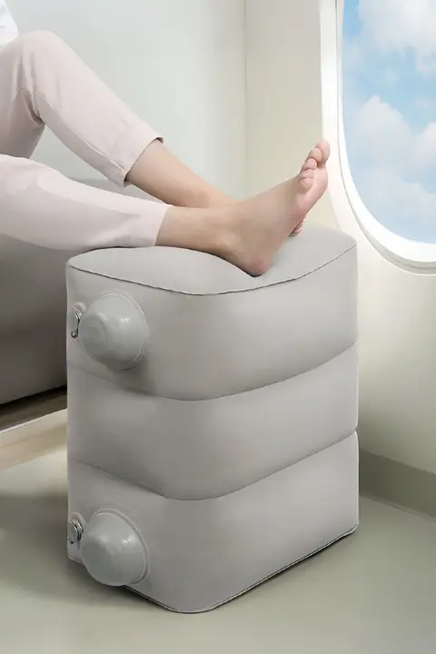 OSEAGLE 子供用旅行用エアフットレスト【快適な睡眠をサポート・飛行機や電車での使用に最適】