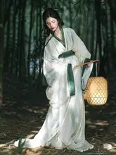 魏晋風の古装【直裾・腰までの長さ・高級感あるデザイン】（セットアップ対応）