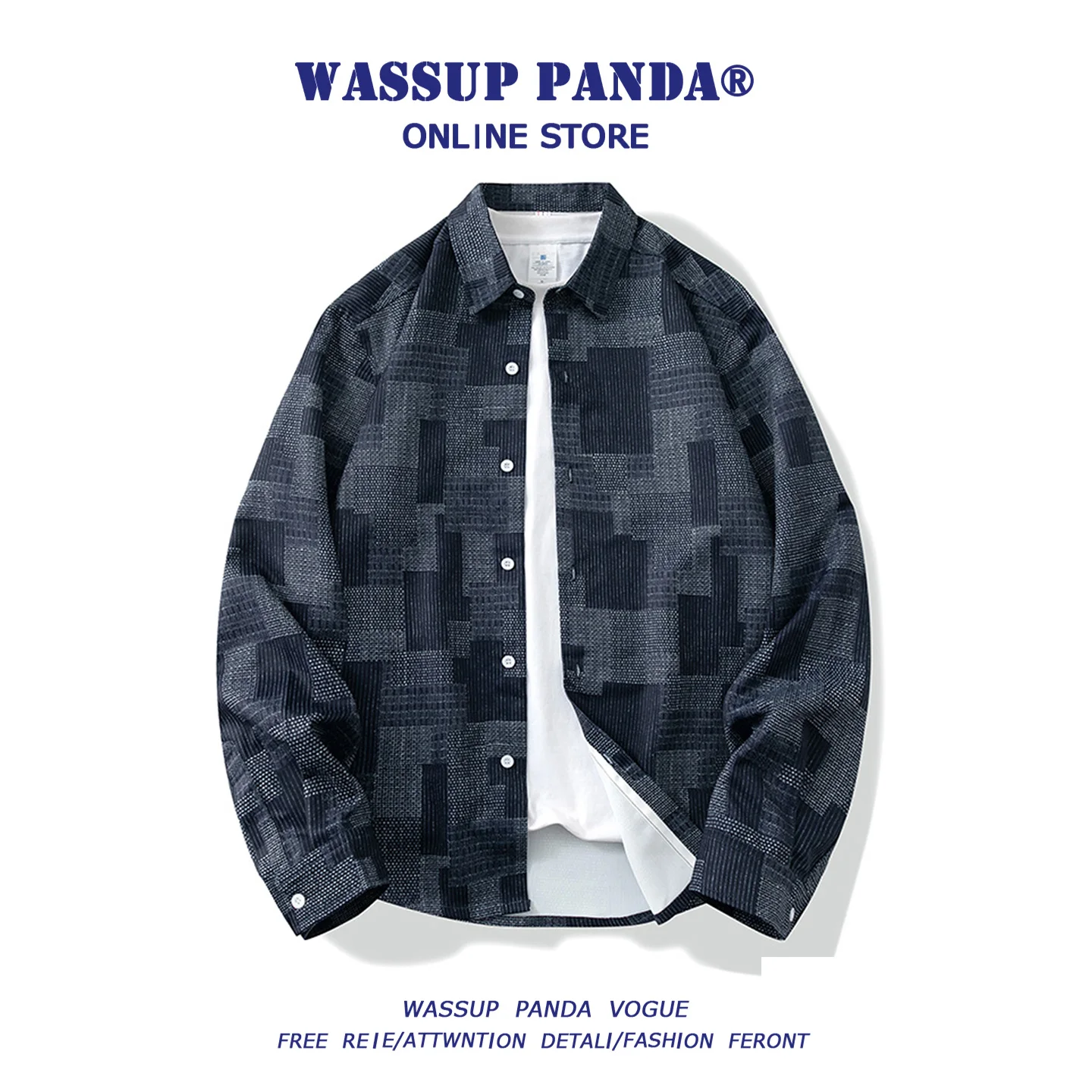 チェックシャツ 重ね着 メンズ：WASSUP PANDAの長袖チェックシャツが解決する春先の着こなし課題