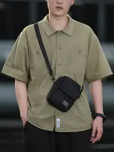 軽量デザインのメンズショルダーバッグ【斜め掛け・多機能・アウトドア用】