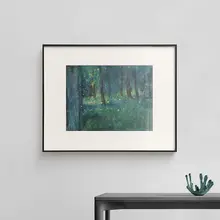 玄関 小スペース 壁掛け装飾画 芸術油絵 寝室 ベッドサイド 壁画 風景