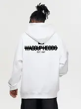 パーカー メンズ 厚手 ストリート アメカジ 秋冬 ペアルック アウター「WASSUP」
