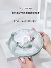 メイクブラシ 乾燥ネット 干しスタンド メイクスポンジ パフ 洗浄 ミニ 便利グッズ コスメツール