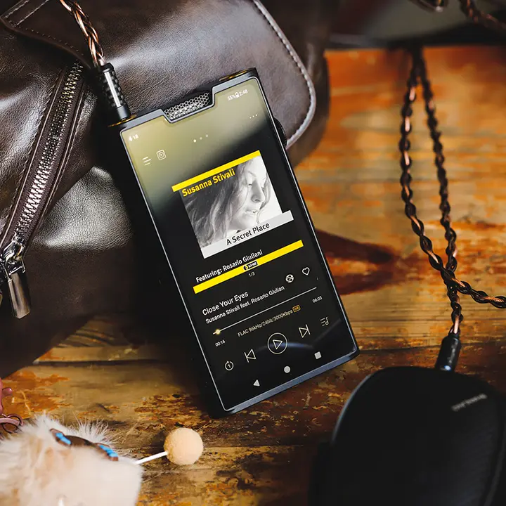 山灵 M8T ポータブルハイファイプレーヤー【アンプ搭載・Bluetooth対応・高解像度音楽再生】