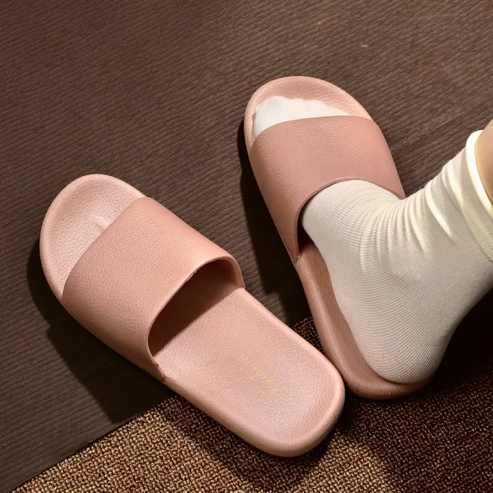 女性の夏の屋内ホームかわいいスリッパ