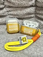 ビール対応 AirPods Pro 3 用 保護ケース【AirPods 4 及び 3 用・Bluetoothイヤフォン保護カバー】