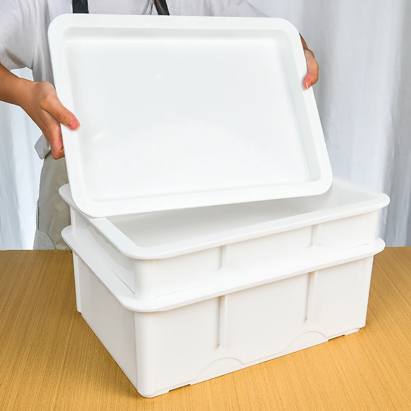 パンの発酵に最適！プラスチック製生地用発酵ボックス【ピザ用・収納バスケット・お菓子作り用】