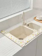 シンク 吸水マット キッチン 使用シーン スポンジ素材 木パルプコットン 撥水