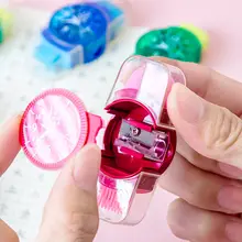 子供用カートゥーンウォッチ型多機能鉛筆削り【かわいいデザイン・幼稚園向け】（セットアップ対応）