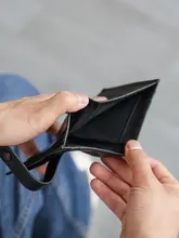 本革メンズ小型カードホルダーミニポータブル第一層牛革