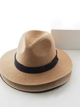 大きな頭周りの紫外線対策ハット【夏用・ストローハット・ビーチ用】