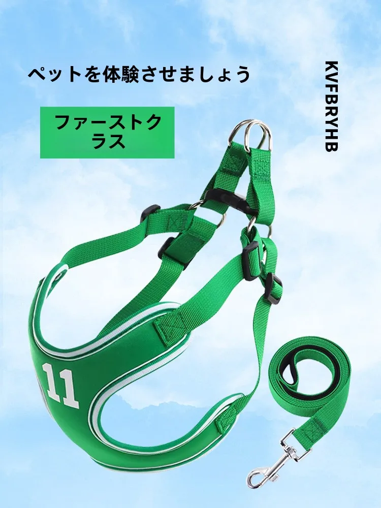 小型犬用胸部ハーネス：通気性とフィット感を重視したアウトドア散歩向け設計