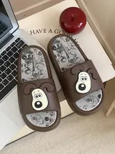 細いストライプのカップル用スリッパ【室内外対応・防滑・可愛いデザイン】