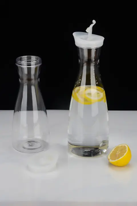 アクリル製 ジャグ瓶【透明・耐熱・大容量・果汁・冷水用】