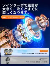 USB電動車載ファン【強力冷却・汎用12V・24V対応】