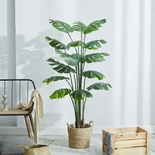 モンステラ 植物 装飾 大型ポット 室内 リビングルーム 高品質