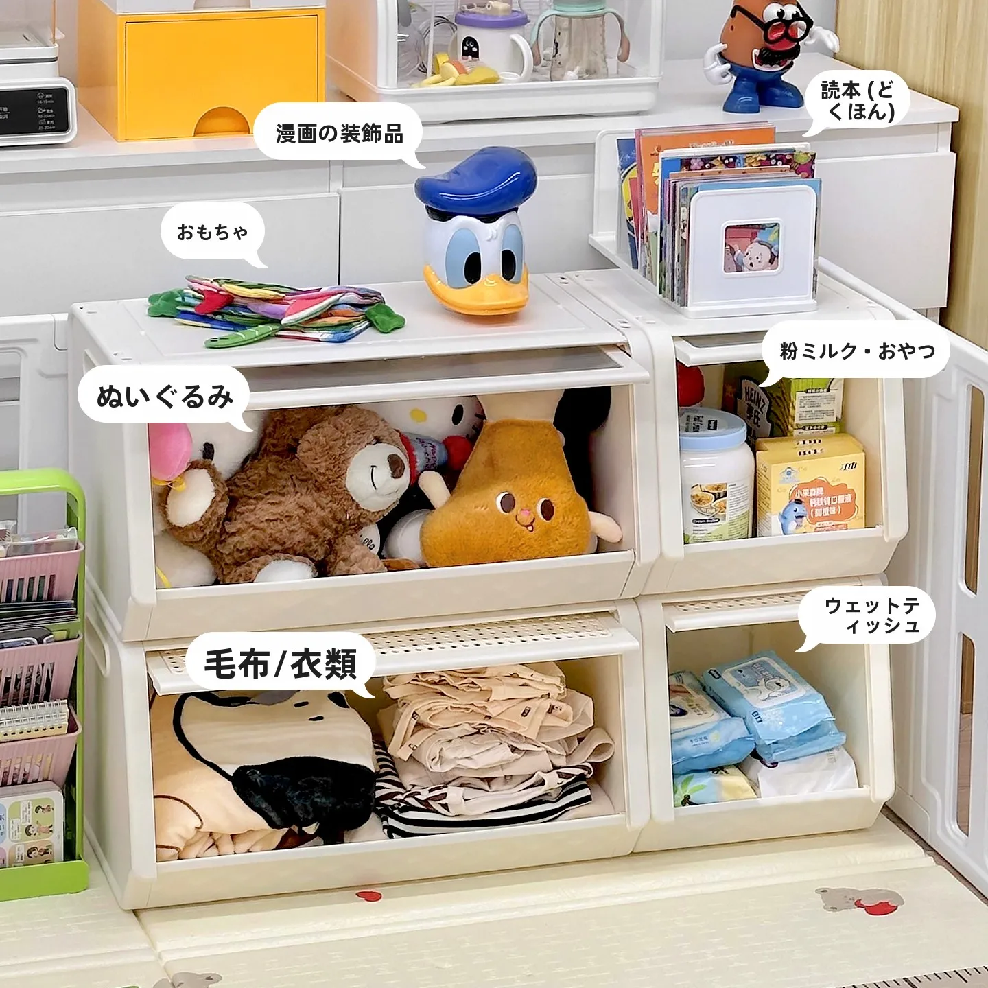 子育て中の家庭で重宝するおうち時間アイテムを年齢別におすすめリストで教えてください（3歳までを対象に）