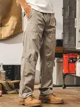 カーゴパンツ パラシュートパンツ メンズ アメリカン風 テクニカル 撥水 速乾 ルーズ ストレート アウトドア カジュアル 夏