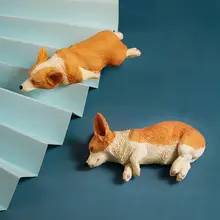 かわいいコーギーの冷蔵庫用マグネットデコレーション【クリエイティブ・ギフト用】