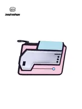 二次元デザインの多機能カードホルダー【ギフトにも最適】