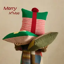 クリスマス抱き枕【高級感あるデザイン・リビングソファ用・お正月にも対応】