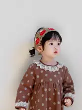 手編みベビーヘアバンド【おしゃれなリボン・子供用・帽子付き】