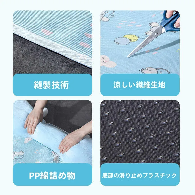 犬用冷感マット：夏用・クール素材で快適な寝床を実現