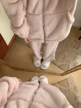 冬用 フリース 加厚 パジャマ【女性用・暖かい・2ピース・ルームウエア・外出可能】（セットアップ対応）