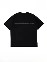 シンプルな黒色のコットン半袖Tシャツ【メンズ・ゆったり・クルーネック・夏用】