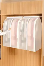 衣類用防塵カバー【透明・ハンギングデザイン・スーツ収納袋】