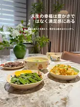 温かみのある可愛いデザインの陶器製子供用食器セット（セットアップ対応）