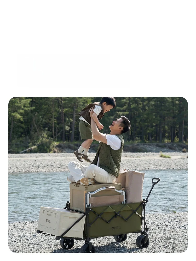 小型高級キャンピングカー Mobi Garden 折りたたみ式ワゴンの実用性と性能解析