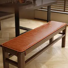 革製の長椅子用シート【極上の柔らかさ・木製ベンチ用・紅木風】