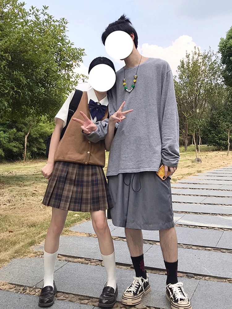 ブラウンチェックのプリーツJK制服スカート【短丈・フレッシュガーリー】（セットアップ対応）とは？