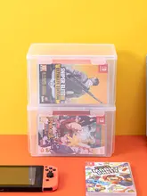ゲームカード 収納 ケース 家庭用 透明 四角 収納棚