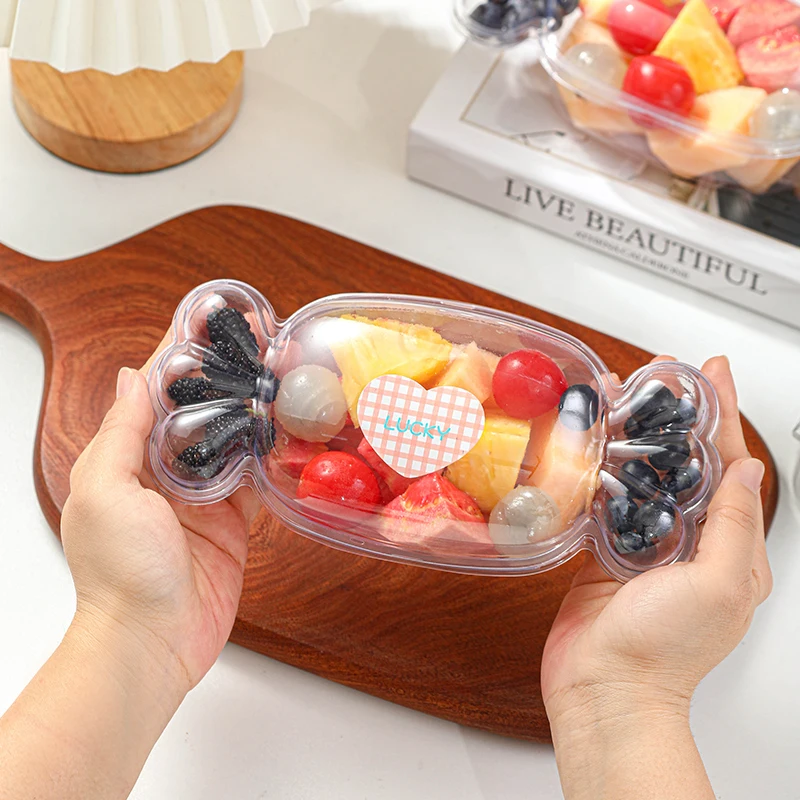 使い捨てムースデザートボックス：フルーツケーキやアフタヌーンティーに最適な食品プラスチック容器