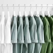 極上の柔らかさ！オールシーズン対応無縫のコットンTシャツ【男女兼用・ルーズフィット・無地】