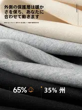 メンズジャケット【ミリタリースタイル・フリース付き・春用・ニット】