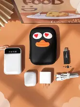 多機能デジタルアクセサリー収納ケース【データケーブル・ヘッドフォン・充電器・カメラ用ハードケース】