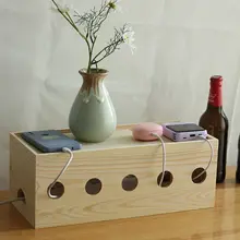 穴あけ不要の電源タップ収納ボックス【デスク用・配線整理に最適】