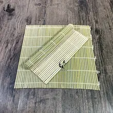 青色の寿司マット【竹製・手巻き寿司用・海苔巻き対応】