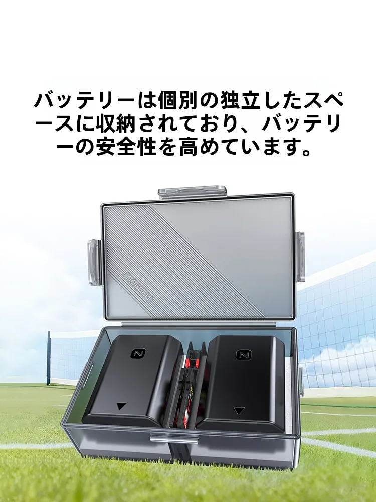 カメラ用バッテリー収納ケース LP922：ソニー・キャノン・ニコン対応のユニバーサル収納セットの仕様と実用性