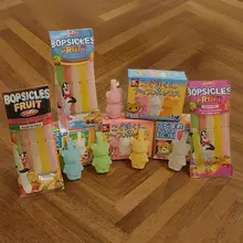 ミニチュアくま型アイスキャンディー＆シーン用小道具