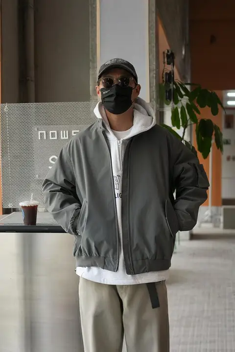 Propcell ヴィンテージ風 多ポケット メンズジャケット【ゆったりシルエット・カジュアルスタイル】