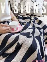 北欧風 チェック柄 ショール【極上の柔らかさ・季節兼用・ソファやベッドに最適】