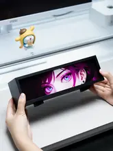 瞳型 LEDライト アニメ風 瑠璃色 ゲーミングルーム インテリア 置物 雰囲気照明 プレゼント