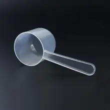 透明な計量スプーン【ミルクパウダー、タンパク質パウダー、米粉、液体用】