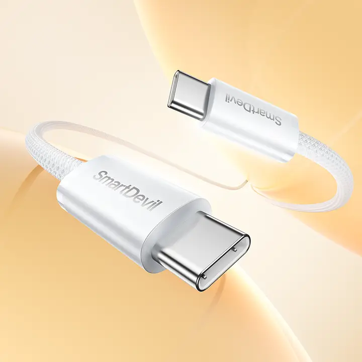 SmartDevil Apple用充電ケーブル【急速充電・USB Type-C両端・iPhone・iPad対応】