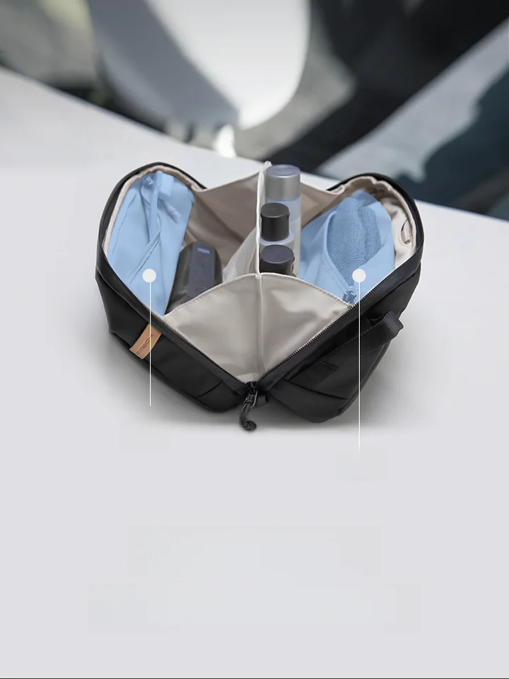洗面用具入れ 男性 女性 湿乾分離 旅行 出張 大容量 防水 便利