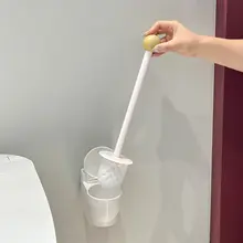 トイレブラシ 壁掛け 床置き 家庭用 隅々まで届く トイレ掃除 便利グッズ